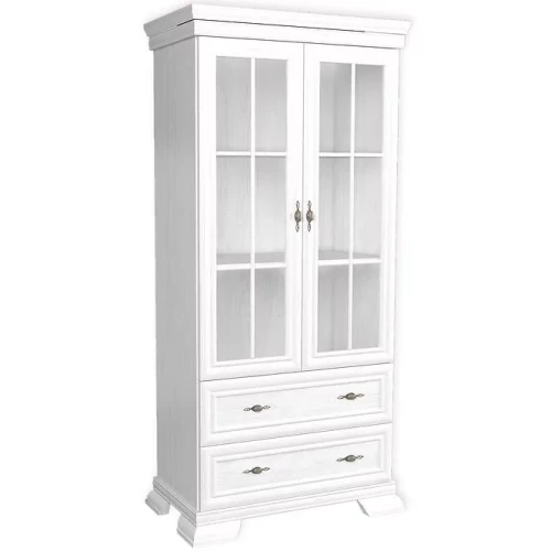 Witryna KORA KRW2 biel lub orzech 