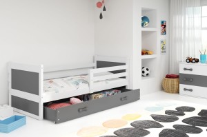 Łóżko dla dziecka Roland 80x190 z materacem