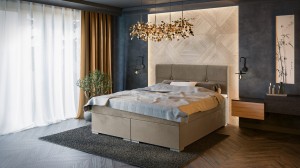 Łóżko kontynentalne Gaia 140x200     