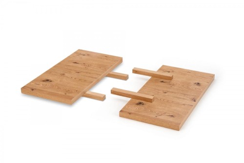 MASSIVE przedłużki 45x90cm - komplet jasny dąb/czarny (1p=1kpl)