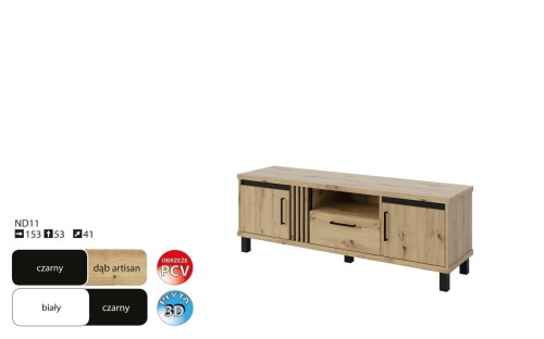 Szafka RTV 153  NADIA ND 11