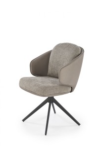 K527 krzesło popielaty / j. popiel 
