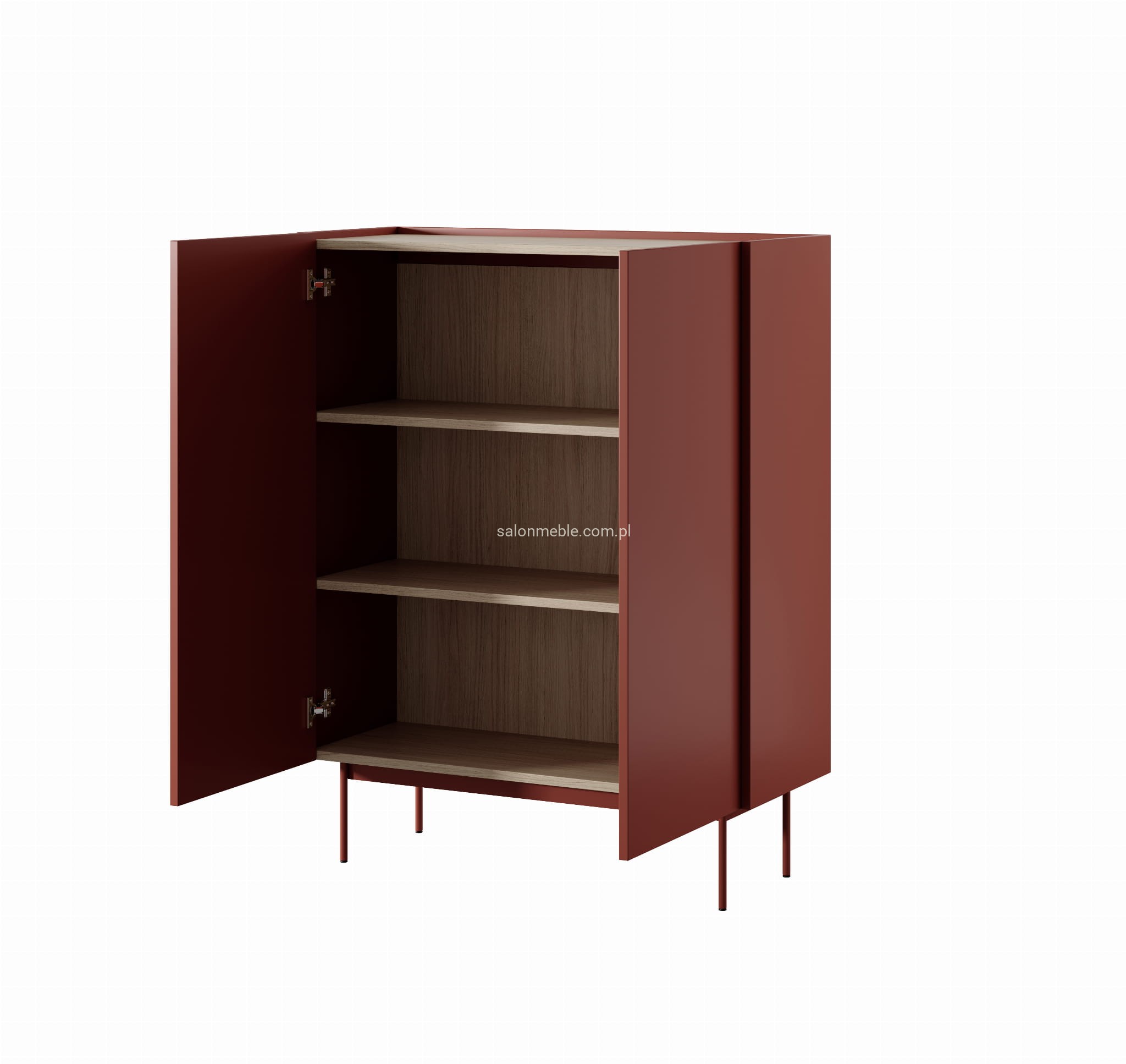 Piaski 23 07 13 Color Szafa ceramic red dab linea otwarte biale tlo ok.jpg