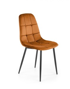 K417 krzesło cynamonowy velvet 