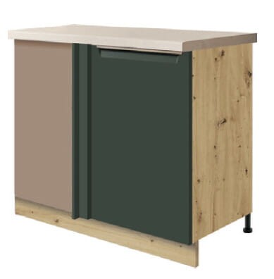 Szafka dolna narożna Glamour  25D (110/60) prawa