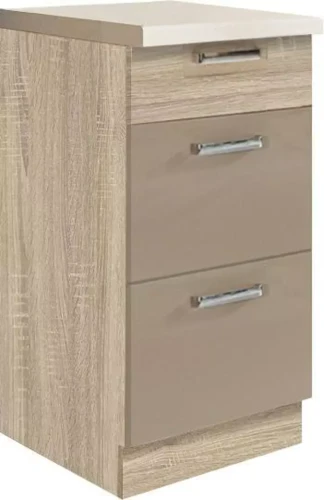 Szafka 3 szuflady 40 cm  PREMIO PRE-8D