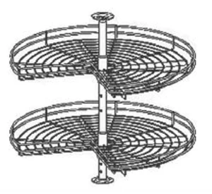 półka obrotowa do  Glamour  16D (90/90) 