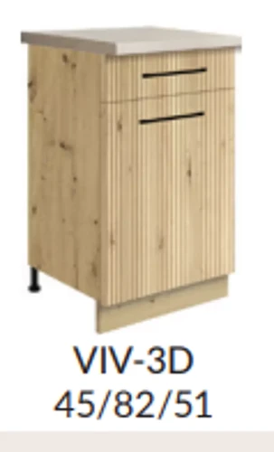 Szafka VIVA 3D 45 cm 