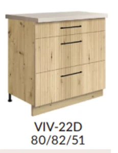 Szafka VIVA 22D 80 cm 
