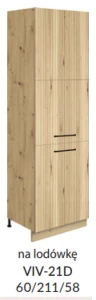Szafka VIVA 21D 60 cm  zabudowa lodówki