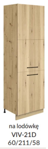 Szafka VIVA 21D 60 cm  zabudowa lodówki