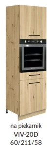 Szafka VIVA 26D 60 cm  zabudowa piekarnika