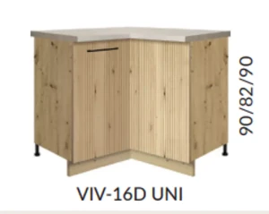 Szafka VIVA 16D 90/90 cm narożna 