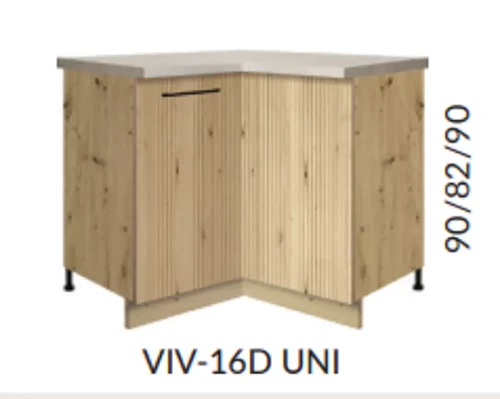 Szafka VIVA 16D 90/90 cm narożna 