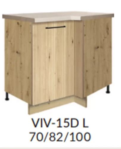 Szafka VIVA 15D 100/70 cm narożna  Lewa