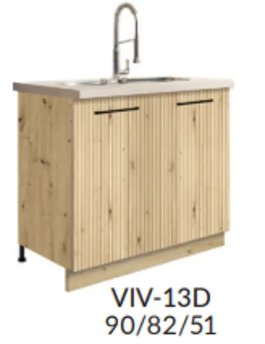 Szafka VIVA 13D 90 cm pod zlew
