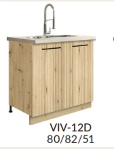Szafka VIVA 12D 80 cm pod zlew 