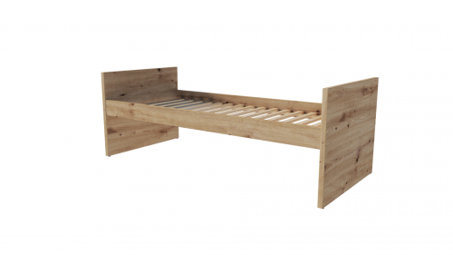 VERSO BAZA - łóżko, dąb artisan (3p=1szt)