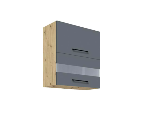 Szafka 41G INFINITY GRAY witryna 80 cm   