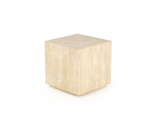 TRAVERTINO_S KWADRAT ława, trawertyn (1p=1szt)