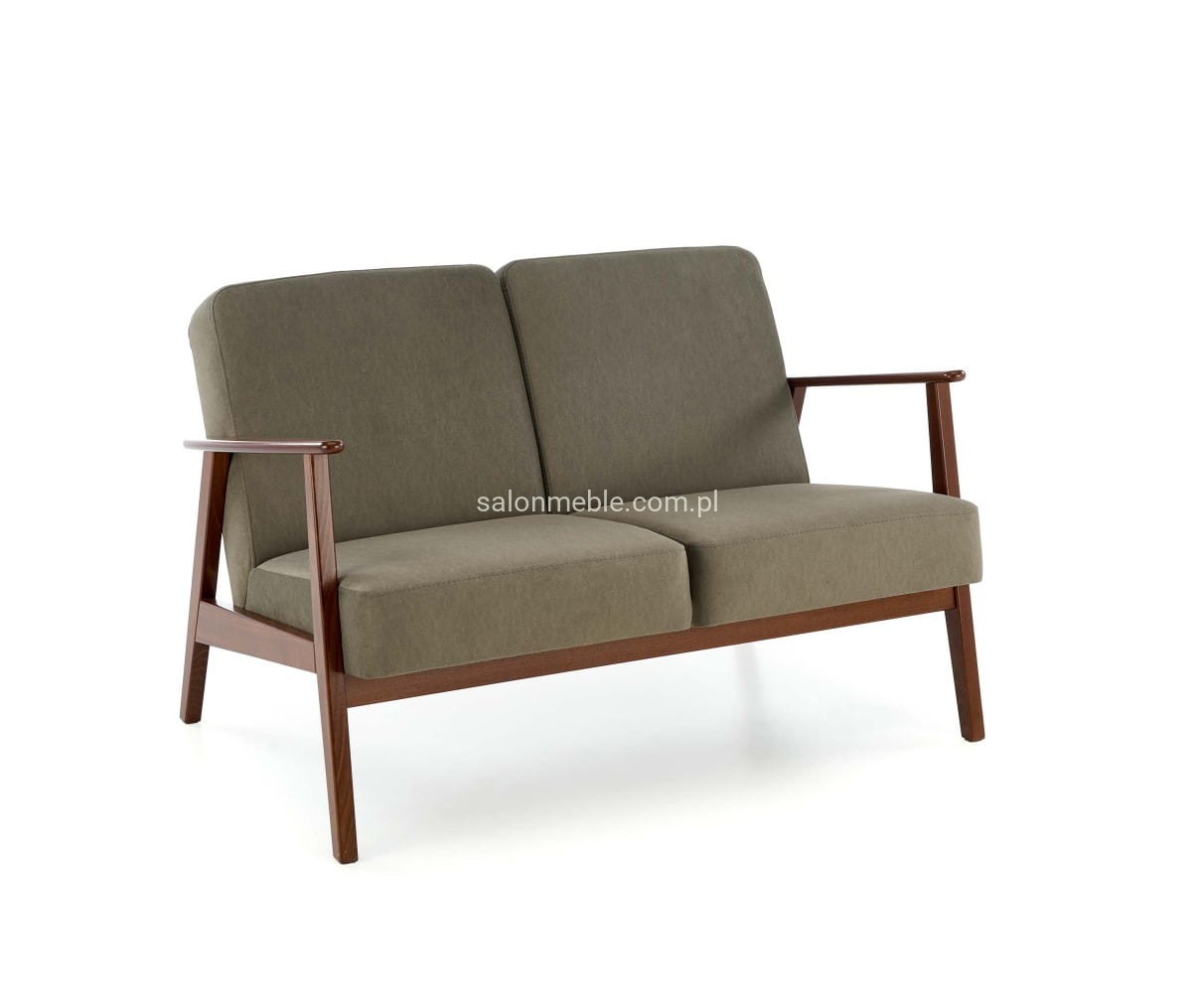 MILANO 2S sofa - oliwkowy tap. Castel 39 (1p=1szt)
