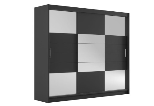 Szafa Arkadia grafit 250