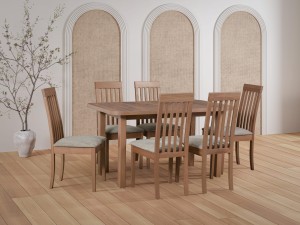 Zestaw stół Venus2 XL+6 krzeseł Roma 9