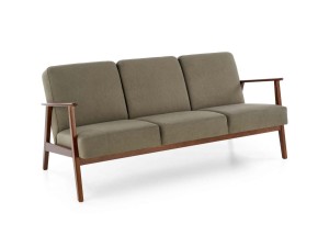 MILANO 3S sofa - oliwkowy tap. Castel 39 