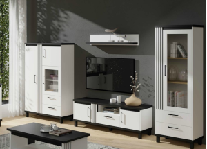 Zestaw mebli Nadia lamele 332 cm