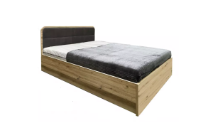 Łóżko Canada z pojemnikiem i stelażem 160/200