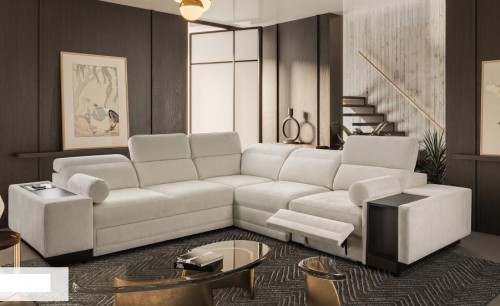 Narożnik OZI LUX II 278/278 z ładowarką i barkiem 