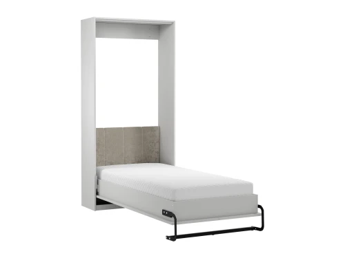 Półkotapczan 90/200 cm szerokość 103,5 cm tapicerowany zagłówek