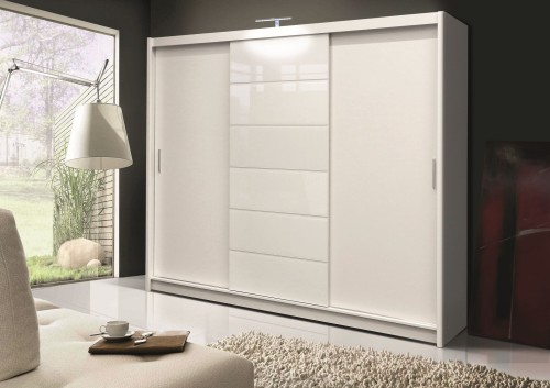 Szafa Malibu 250 cm z oświetleniem LED