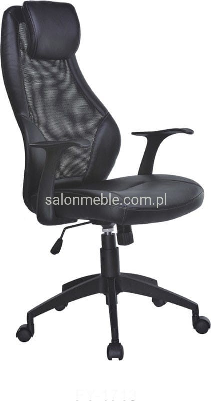 TORINO fotel pracowniczy czarny