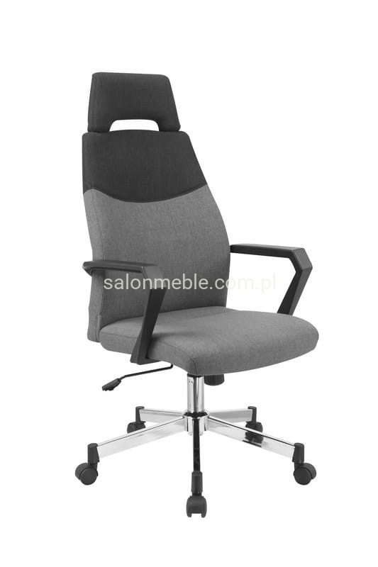 OLAF fotel pracowniczy popielato-czarny