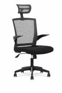 VALOR fotel pracowniczy czarno / popielaty