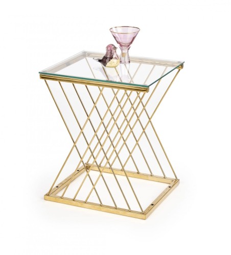 NANCY ława złoty / transparentny (2p=1szt)