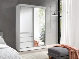 Szafa JUREK 140 cm biała