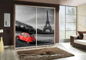 Szafa z grafiką 205 Paryż