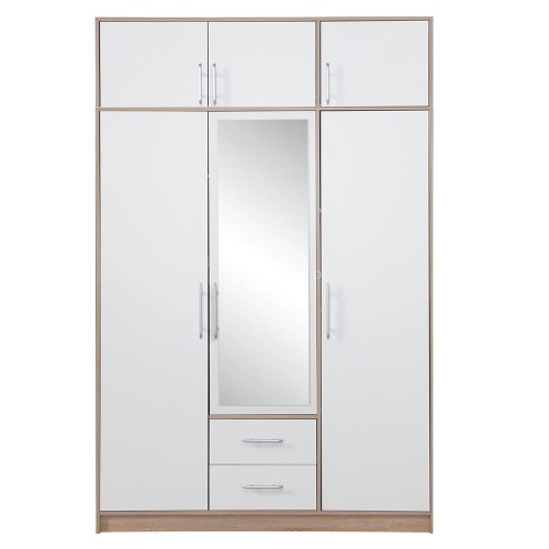 Szafa Smart 150 SRL2 +SRN2 z nadstawką  i lustrem