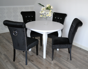 Stół rozkładany okrągły Antek fi 100-140