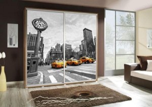 Szafa z grafiką 205 Taxi